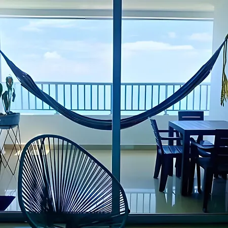 Increíble Vista Al Mar En El Corazón De Bocagrande Apartamento Cartagena